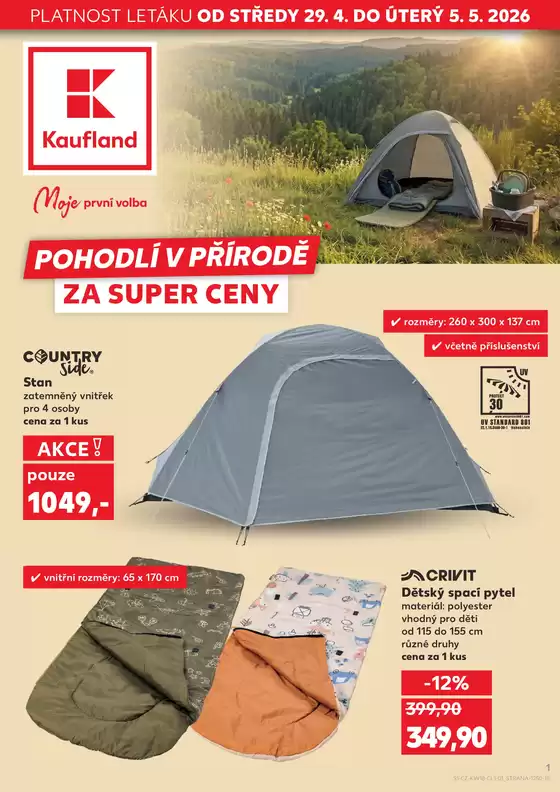 Kaufland katalog | Široký výběr nabídek | 2026-04-29T00:00:00.000Z - 2026-05-05T00:00:00.000Z