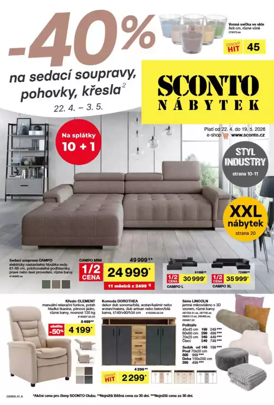 Sconto katalog v Jablonec nad Nisou | AKTUÁLNÍ LETÁK SCONTO | 2026-04-28T00:00:00.000Z - 2026-05-19T00:00:00.000Z