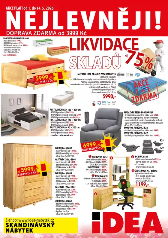 IDEA nábytek katalog | IDEA nábytek Aktuální leták | 2026-05-01T00:00:00.000Z - 2026-05-14T00:00:00.000Z
