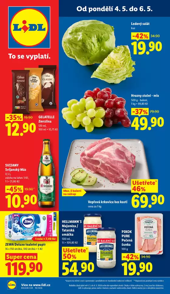 Lidl katalog v Uherské Hradiště | 4. 5. - 6. 5. 2026 | 2026-05-04T00:00:00.000Z - 2026-05-10T00:00:00.000Z