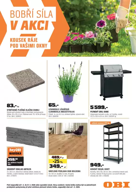 OBI katalog v Jičín | OBI Nabídky! | 2026-05-04T00:00:00.000Z - 2026-05-31T00:00:00.000Z