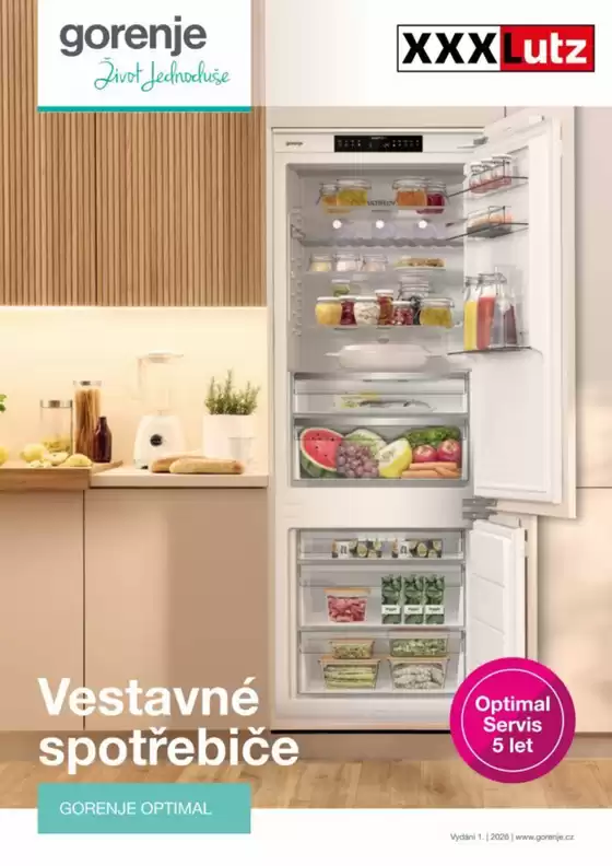 XXXLutz katalog v Blovice | Katralog Gorenje2026 | 2026-05-01T00:00:00.000Z - 2026-12-31T00:00:00.000Z
