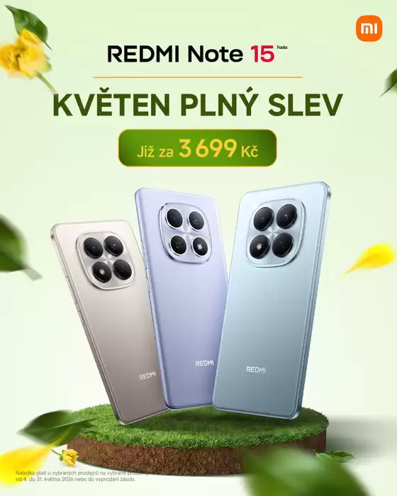 Xiaomi katalog | KVĚTEN PLNÝ SLEV | 2026-05-05T00:00:00.000Z - 2026-05-31T00:00:00.000Z