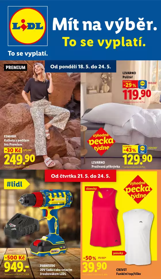 Lidl katalog | 18. 5. - 24. 5. 2026 | 2026-05-18T00:00:00.000Z - 2026-05-24T00:00:00.000Z