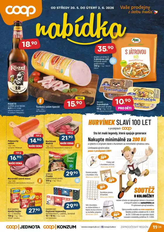 Coop katalog v Příbram | Objevte atraktivní nabídky | 2026-05-20T00:00:00.000Z - 2026-06-02T00:00:00.000Z