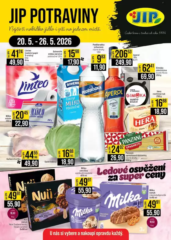 Jip katalog v Příbram | Aktuální nabídky a slevy | 2026-05-20T00:00:00.000Z - 2026-05-26T00:00:00.000Z