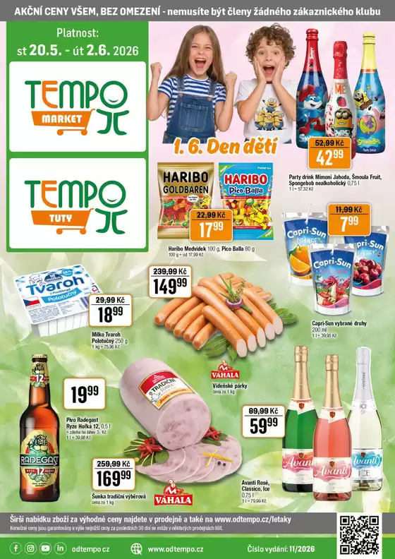 TEMPO katalog v Příbram | Leták TUTY 20.5. - 2.6.2026 | 2026-05-20T00:00:00.000Z - 2026-06-02T00:00:00.000Z