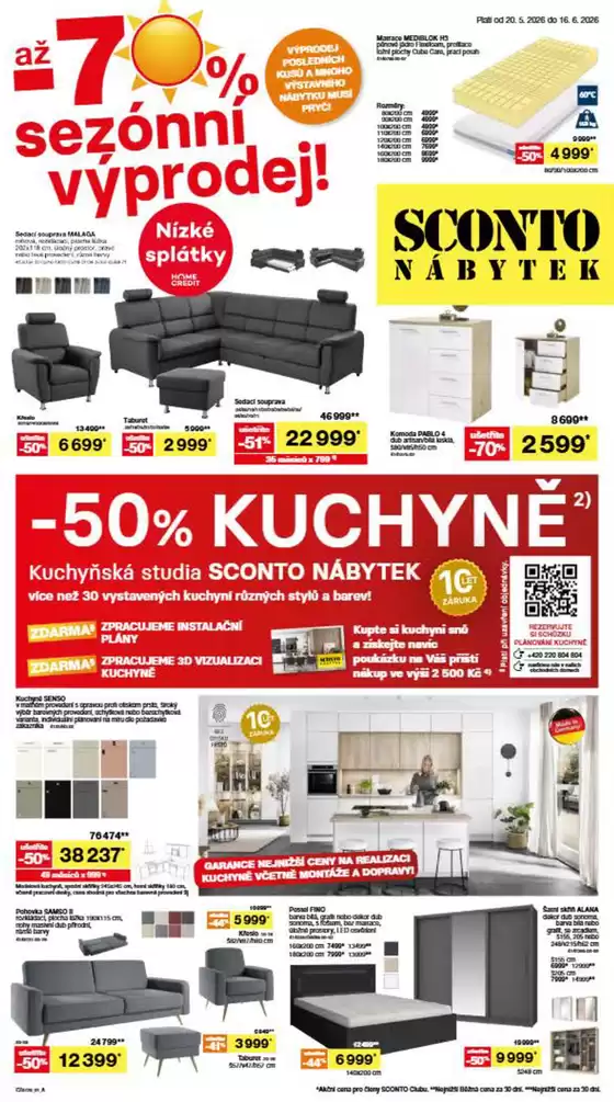 Sconto katalog v Černošice | AKTUÁLNÍ LETÁK SCONTO | 2026-05-20T00:00:00.000Z - 2026-06-16T00:00:00.000Z