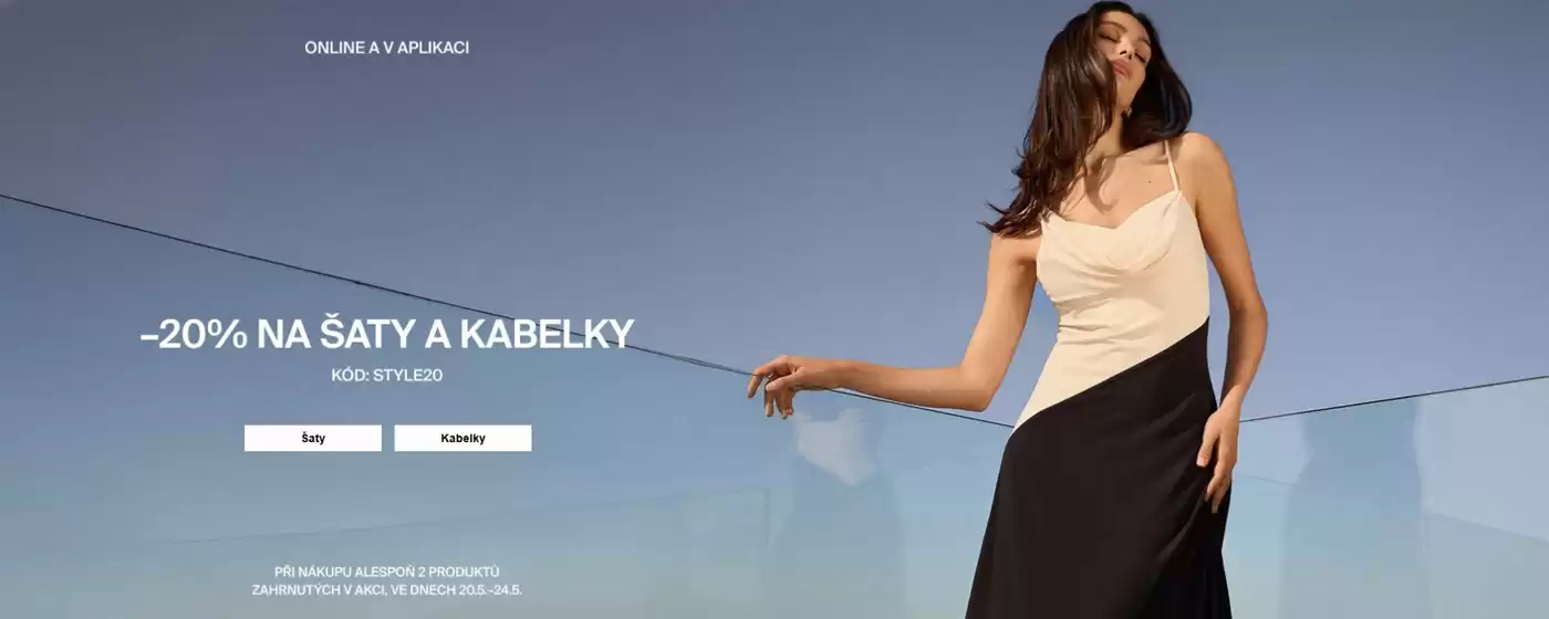 MOHITO katalog v Černošice | -20% NA ŠATY A KABELKY | 2026-05-20T00:00:00.000Z - 2026-05-24T00:00:00.000Z