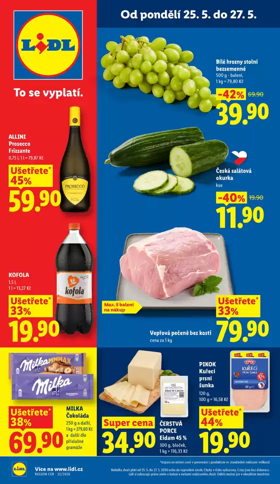 Lidl katalog | 25. 5. - 27. 5. 2026 | 2026-05-25T00:00:00.000Z - 2026-05-27T00:00:00.000Z