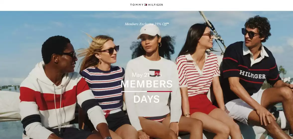 Tommy Hilfiger katalog | Members Exclusive 25% Off | 2026-05-21T00:00:00.000Z - 2026-05-25T00:00:00.000Z