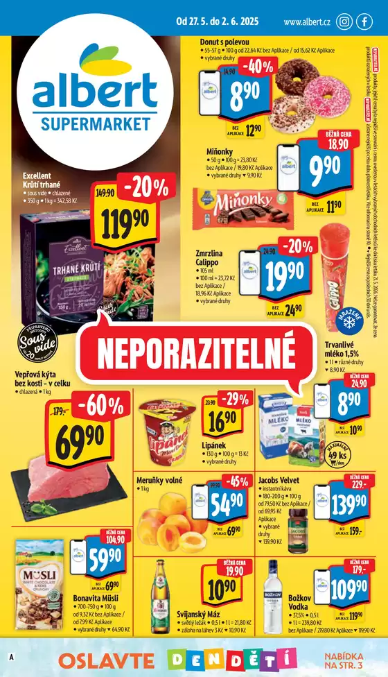 Albert katalog v Blansko | Albert - 22SMakcniletak | 2026-05-27T00:00:00.000Z - 2026-06-02T00:00:00.000Z