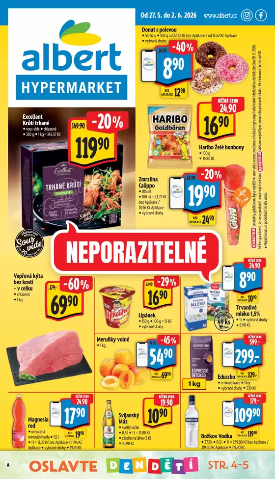 Albert katalog v Blansko | Albert - 22HMakcniletak | 2026-05-27T00:00:00.000Z - 2026-06-02T00:00:00.000Z