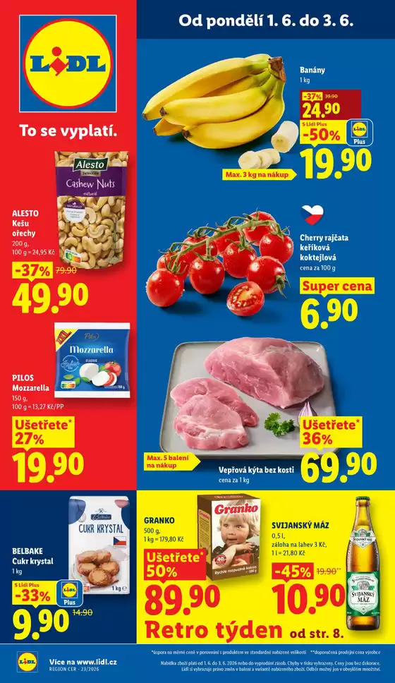 Lidl katalog | 1. 6. - 3. 6. 2026 | 2026-06-01T00:00:00.000Z - 2026-06-07T00:00:00.000Z