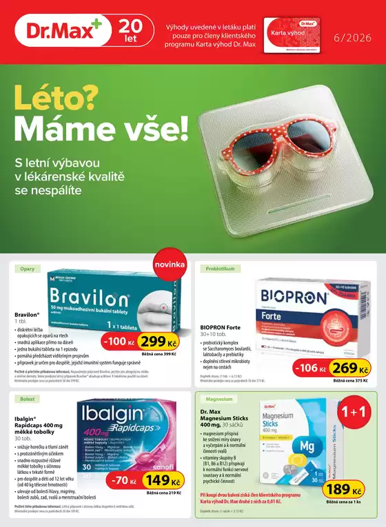 Dr. Max katalog v Hustopeče | Slevy a akce | 2026-06-01T00:00:00.000Z - 2026-06-30T00:00:00.000Z