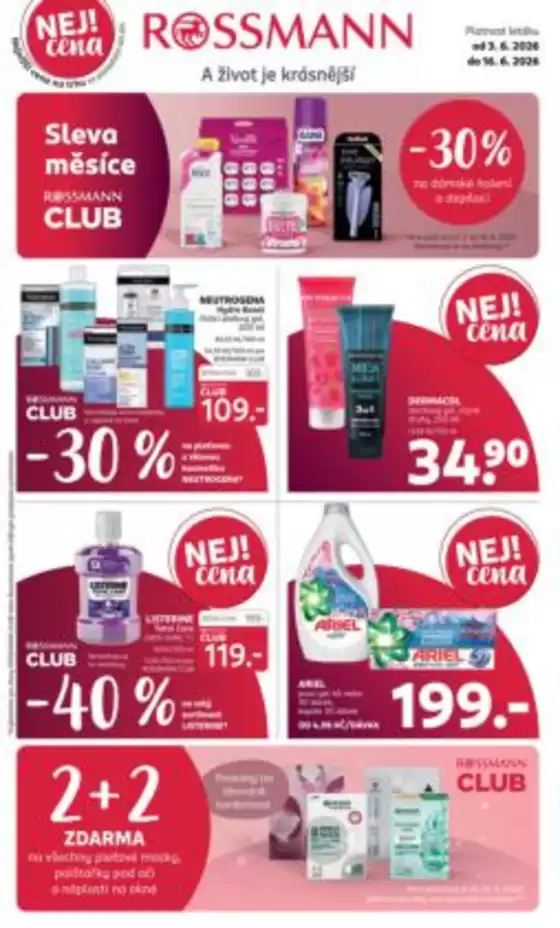 Rossmann katalog | Rossmann leták | 2026-06-03T00:00:00.000Z - 2026-06-16T00:00:00.000Z