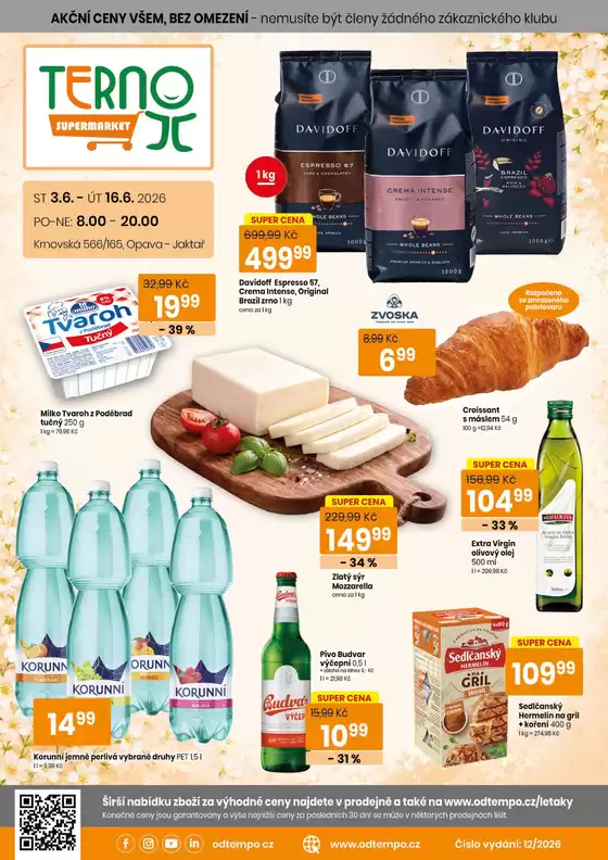 TEMPO katalog | Leták TERNO 3.6. - 16.6.2026 | 2026-06-03T00:00:00.000Z - 2026-06-16T00:00:00.000Z