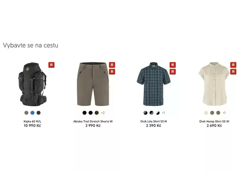 Fjallraven katalog v Dvůr Králové nad Labem | Vybavte se na cestu | 2026-06-05T00:00:00.000Z - 2026-06-09T00:00:00.000Z