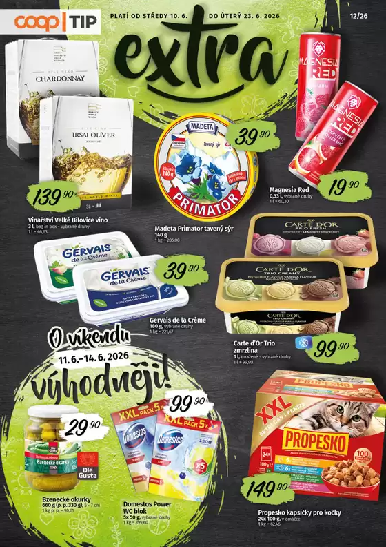 Coop katalog v Lysá nad Labem | Ušetřete nyní s našimi nabídkami | 2026-06-10T00:00:00.000Z - 2026-06-23T00:00:00.000Z