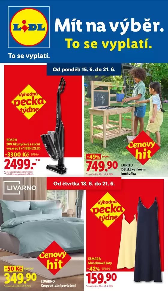 Lidl katalog | 15. 6. - 21. 6. 2026 | 2026-06-15T00:00:00.000Z - 2026-06-21T00:00:00.000Z
