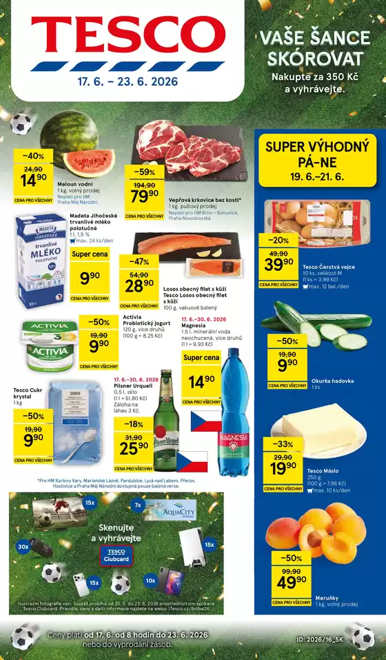 Tesco katalog v Slaný | tesco letak-2026-06-17 | 2026-06-17T00:00:00.000Z - 2026-06-23T00:00:00.000Z