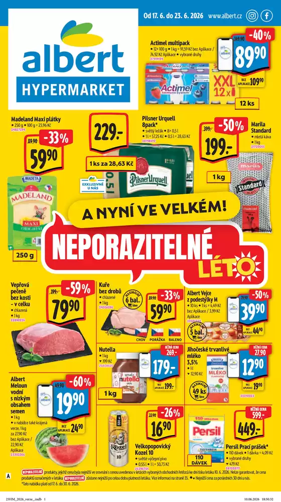 Albert katalog v Česká Třebová | Albert - 25HMakcniletak | 2026-06-17T00:00:00.000Z - 2026-06-23T00:00:00.000Z