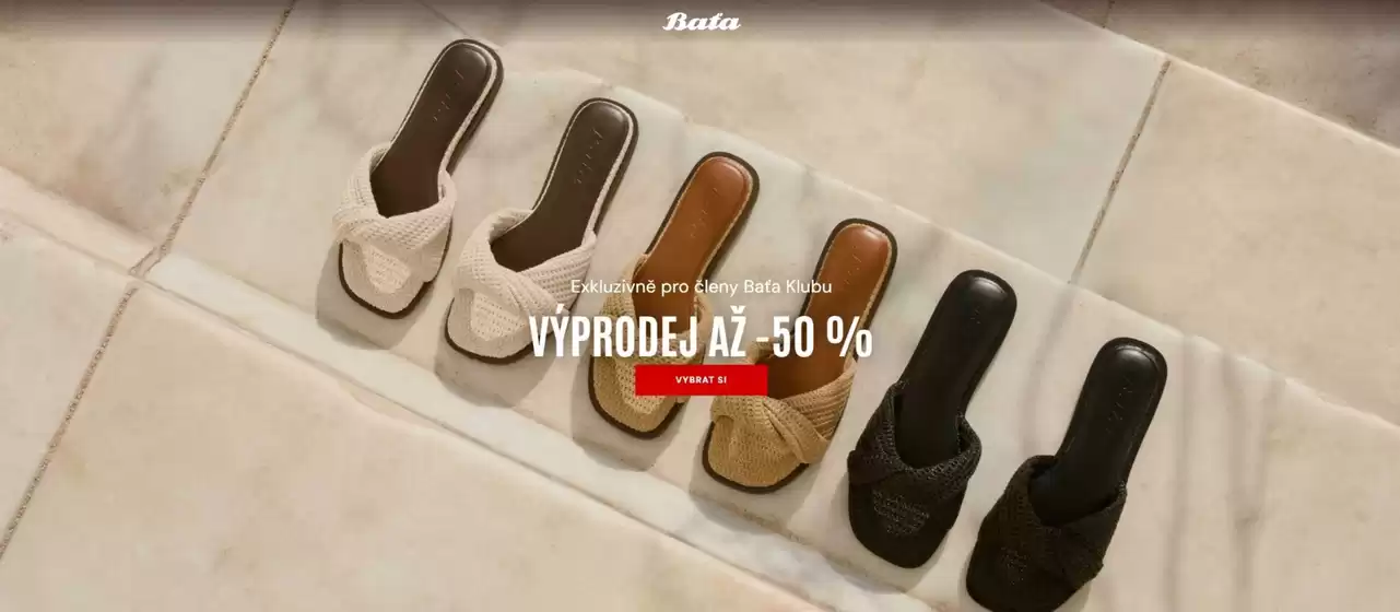 Baťa katalog | VÝPRODEJ AZ -50% | 2026-06-16T00:00:00.000Z - 2026-06-29T00:00:00.000Z