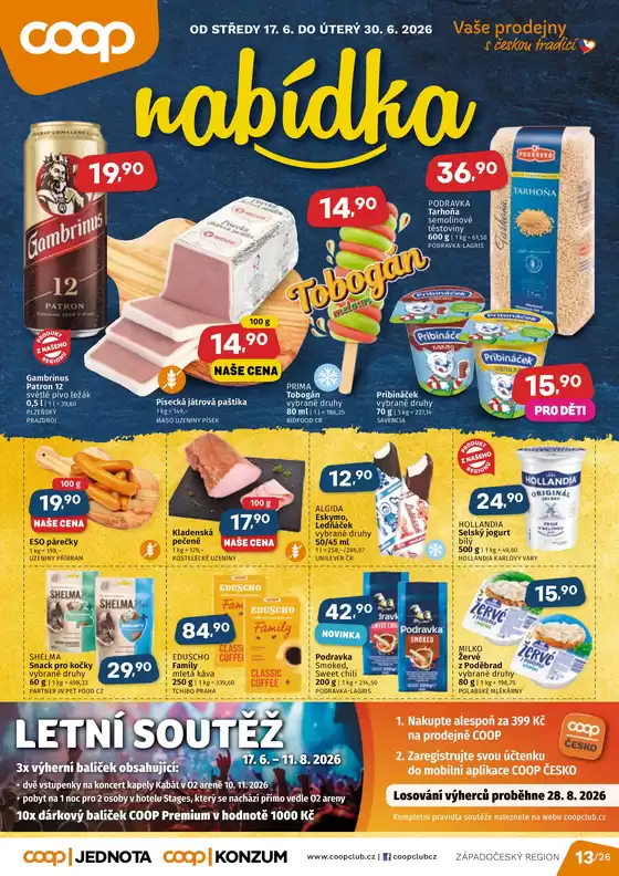 Coop katalog | Objevte atraktivní nabídky | 2026-06-17T00:00:00.000Z - 2026-06-30T00:00:00.000Z
