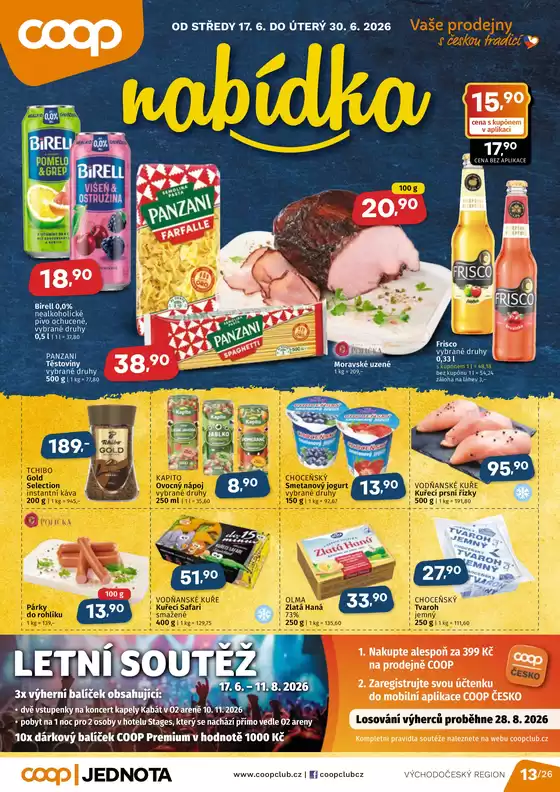 Coop katalog | Exkluzivní výhodné nabídky | 2026-06-17T00:00:00.000Z - 2026-06-30T00:00:00.000Z