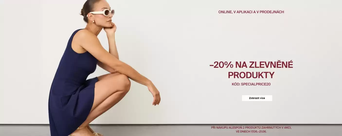 MOHITO katalog | -20% NA ZLEVNĚNÉ PRODUKTY | 2026-06-17T00:00:00.000Z - 2026-06-21T00:00:00.000Z