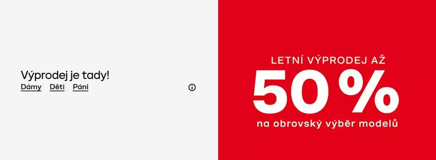 Deichmann katalog v Otrokovice | LETNÍ VÝPRODEJ AŽ 50% | 2026-06-18T00:00:00.000Z - 2026-07-01T00:00:00.000Z