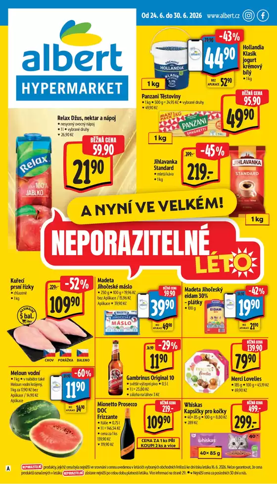 Albert katalog v Benešov | Albert - 26HMakcniletak | 2026-06-24T00:00:00.000Z - 2026-06-30T00:00:00.000Z