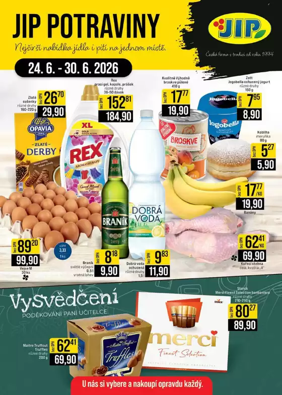 Jip katalog v Beroun | Objevte atraktivní nabídky | 2026-06-24T00:00:00.000Z - 2026-06-30T00:00:00.000Z