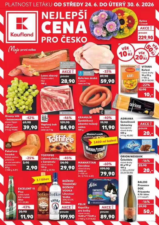 Kaufland katalog v Vysoké Mýto | Kaufland leták | 2026-06-24T00:00:00.000Z - 2026-06-30T00:00:00.000Z