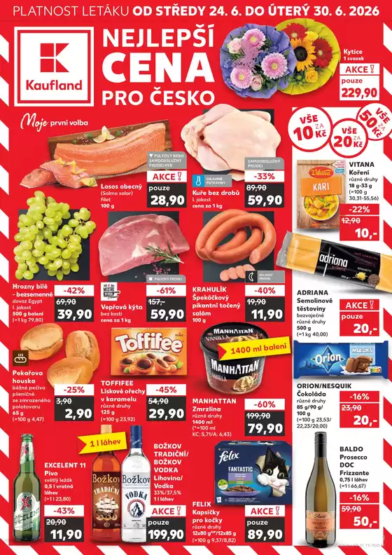 Kaufland katalog v Prostějov | Kaufland leták | 2026-06-24T00:00:00.000Z - 2026-06-30T00:00:00.000Z