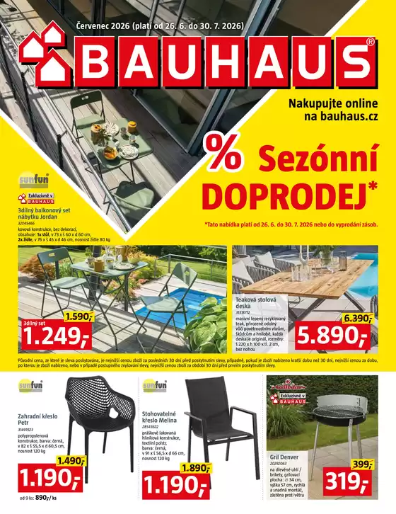 Bauhaus katalog | Bauhaus leták | 2026-06-26T00:00:00.000Z - 2026-07-30T00:00:00.000Z