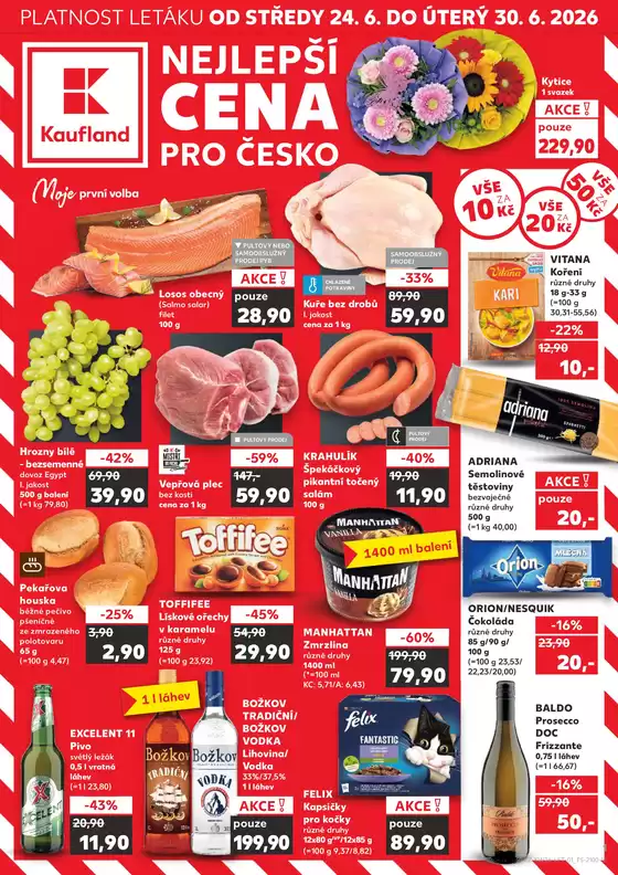 Kaufland katalog v Třinec | Kaufland leták | 2026-06-24T00:00:00.000Z - 2026-06-30T00:00:00.000Z