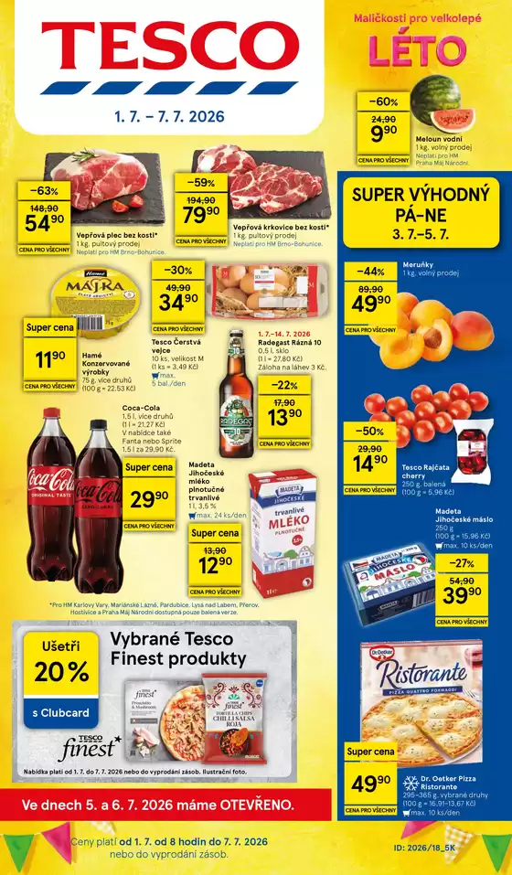 Tesco katalog | tesco letak-2026-07-01 | 2026-07-01T00:00:00.000Z - 2026-07-07T00:00:00.000Z