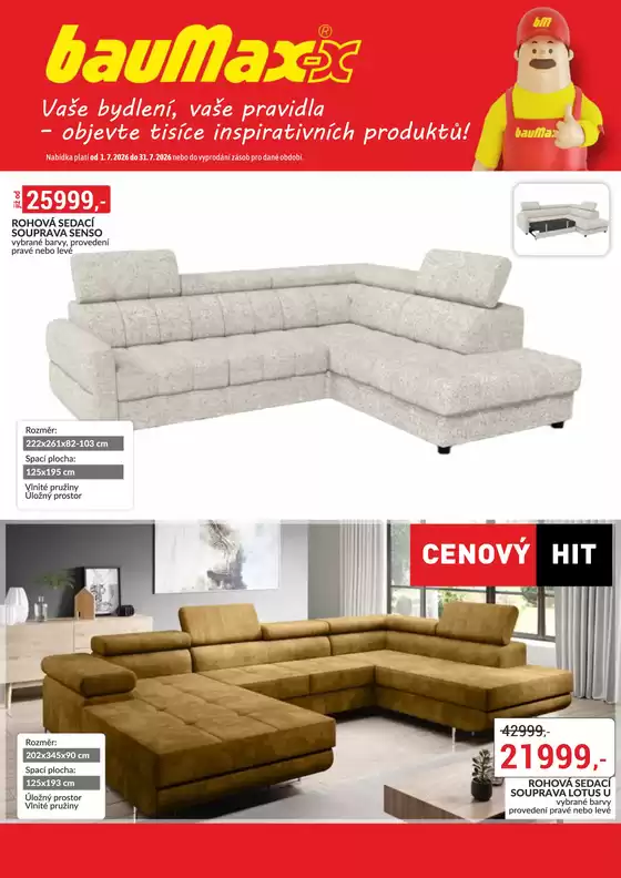 Baumax katalog | Exkluzivní nabídky pro naše zákazníky | 2026-07-01T00:00:00.000Z - 2026-07-31T00:00:00.000Z