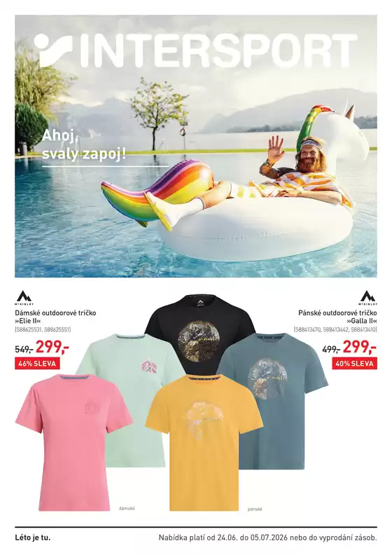 Intersport katalog | Ahoj, svaly zapoj! | 2026-06-30T00:00:00.000Z - 2026-07-13T00:00:00.000Z