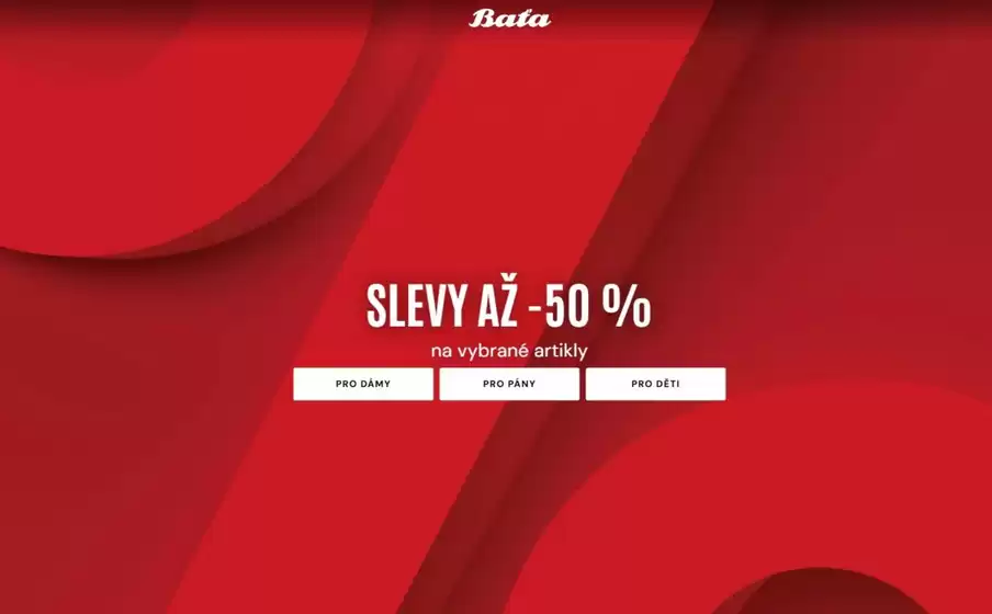 Baťa katalog v Plzeň | SLEVY AŽ -50 % | 2026-06-30T00:00:00.000Z - 2026-07-13T00:00:00.000Z