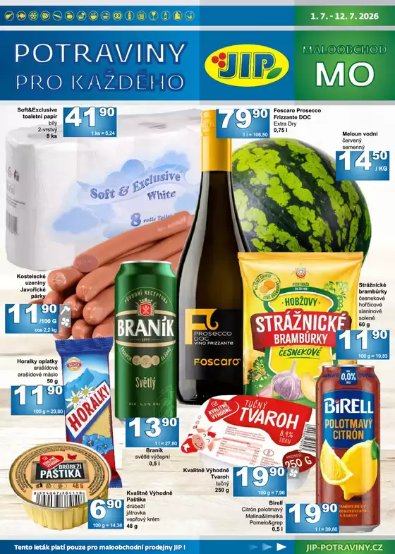 Jip katalog | Top nabídky a slevy | 2026-07-01T00:00:00.000Z - 2026-07-12T00:00:00.000Z