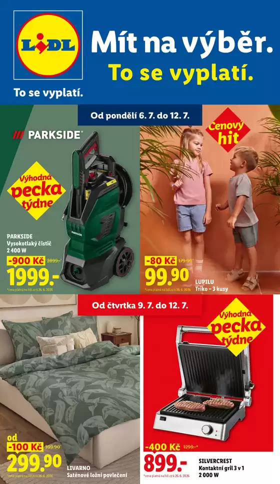 Lidl katalog v Neratovice | 6. 7. - 12. 7. 2026 | 2026-07-06T00:00:00.000Z - 2026-07-12T00:00:00.000Z