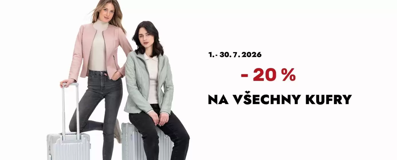 Kara katalog | -20% NA VŠECHNY KUFRY | 2026-07-02T00:00:00.000Z - 2026-07-30T00:00:00.000Z