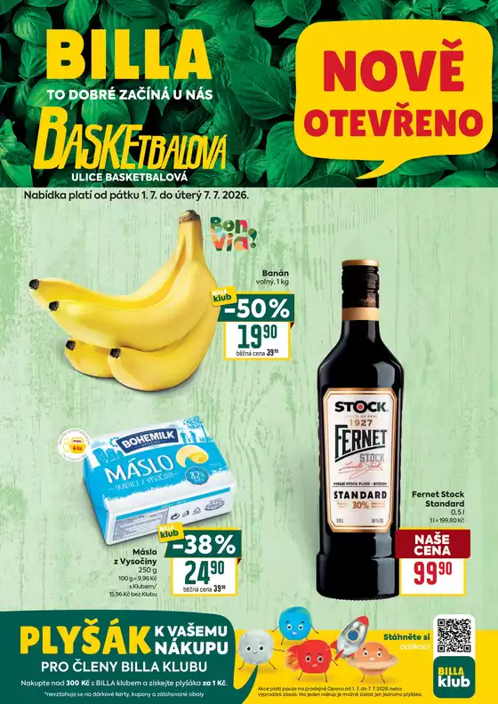 Billa katalog v Brno | Billa Speciál Basketbalová | 2026-07-01T00:00:00.000Z - 2026-07-07T00:00:00.000Z