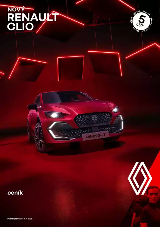 Renault katalog v Znojmo | Nový Renault Clio | 2026-07-03T00:00:00.000Z - 2026-07-31T00:00:00.000Z