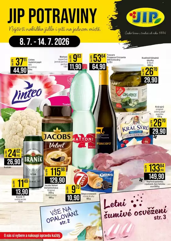 Jip katalog v Krnov | Exkluzivní nabídky pro naše zákazníky | 2026-07-08T00:00:00.000Z - 2026-07-14T00:00:00.000Z