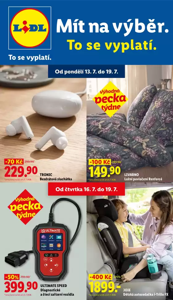 Lidl katalog | 13. 7. - 19. 7. 2026 | 2026-07-13T00:00:00.000Z - 2026-07-19T00:00:00.000Z