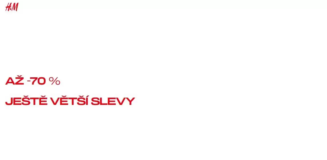 H&M katalog | AŽ -70% JEŠTĚ VĚTŠÍ SLEVY | 2026-07-09T00:00:00.000Z - 2026-07-15T00:00:00.000Z