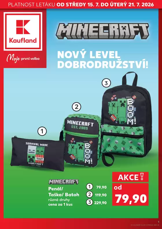 Kaufland katalog | Exkluzivní nabídky a výhodné nabídky | 2026-07-15T00:00:00.000Z - 2026-07-21T00:00:00.000Z